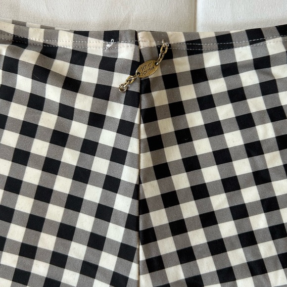 Betsey Johnson Gingham High Waisted Boyshort Bikini Bottoms - Picture 7 of 16